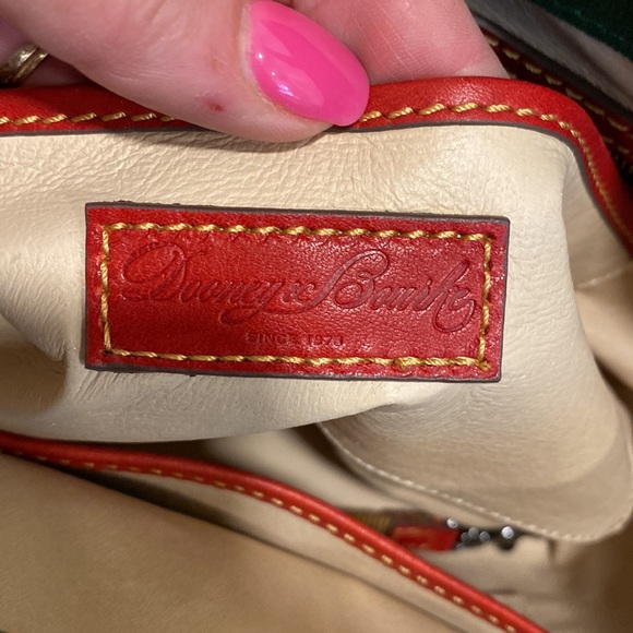 Dooney & Bourke Florentine Amelie Tote Crossbody in Red NWOT - Picture 8 of 13